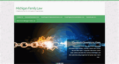 Desktop Screenshot of michfamlaw.com