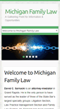 Mobile Screenshot of michfamlaw.com